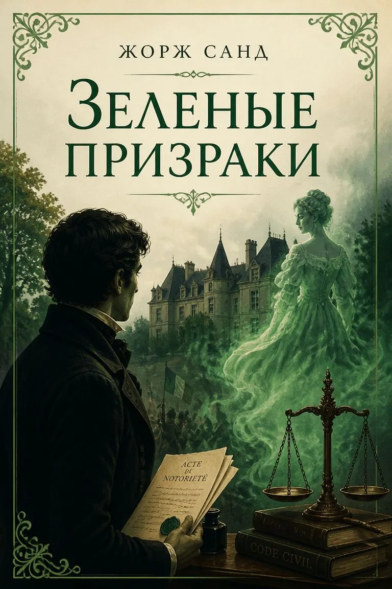 Зеленые призраки — обложка книги