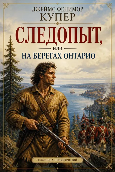 Следопыт, или На берегах Онтарио — обложка книги