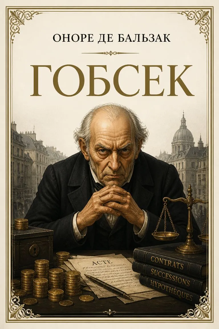 Гобсек — обложка книги