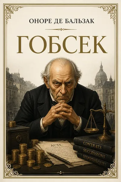 Гобсек — обложка книги