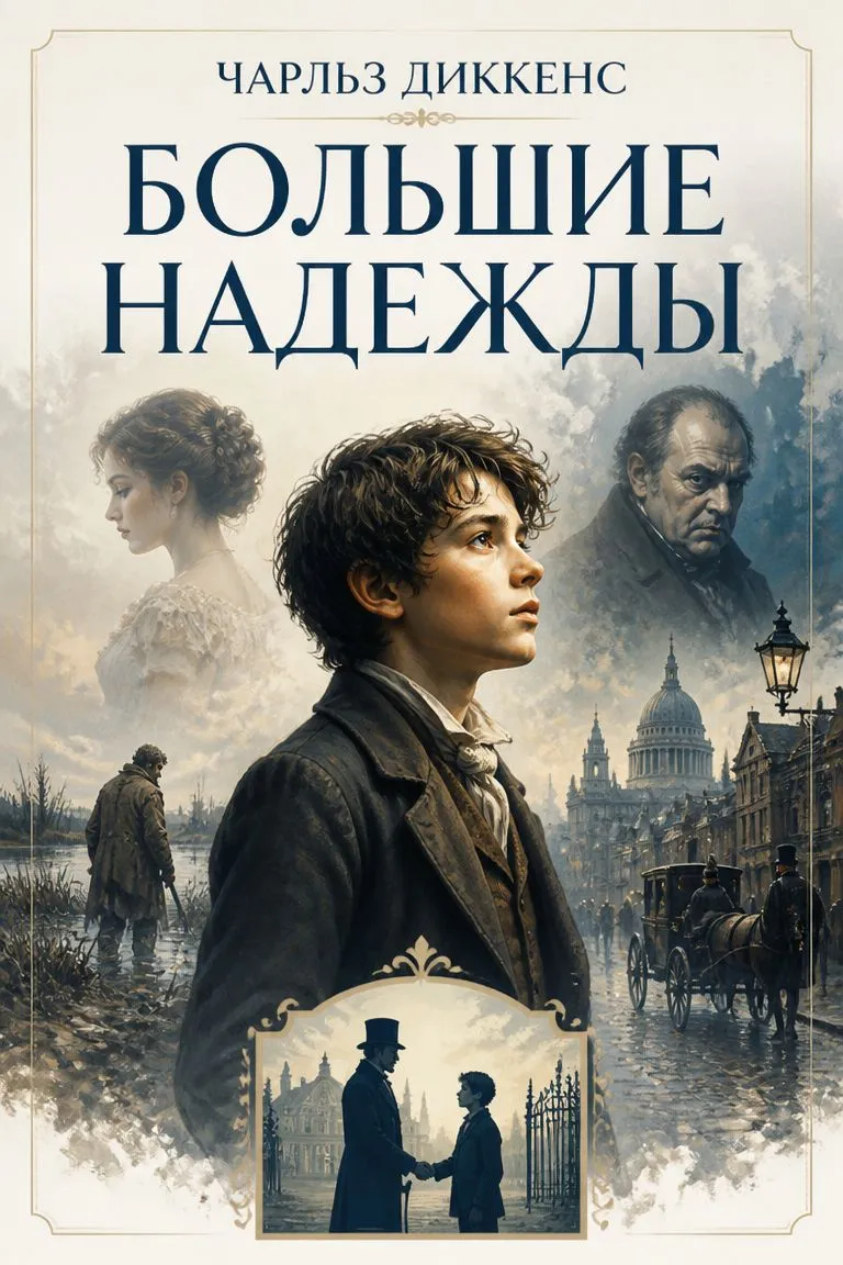 Большие надежды — обложка книги