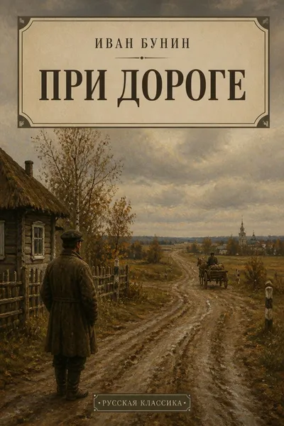 При дороге — обложка книги