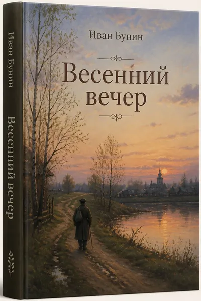 Весенний вечер — обложка книги