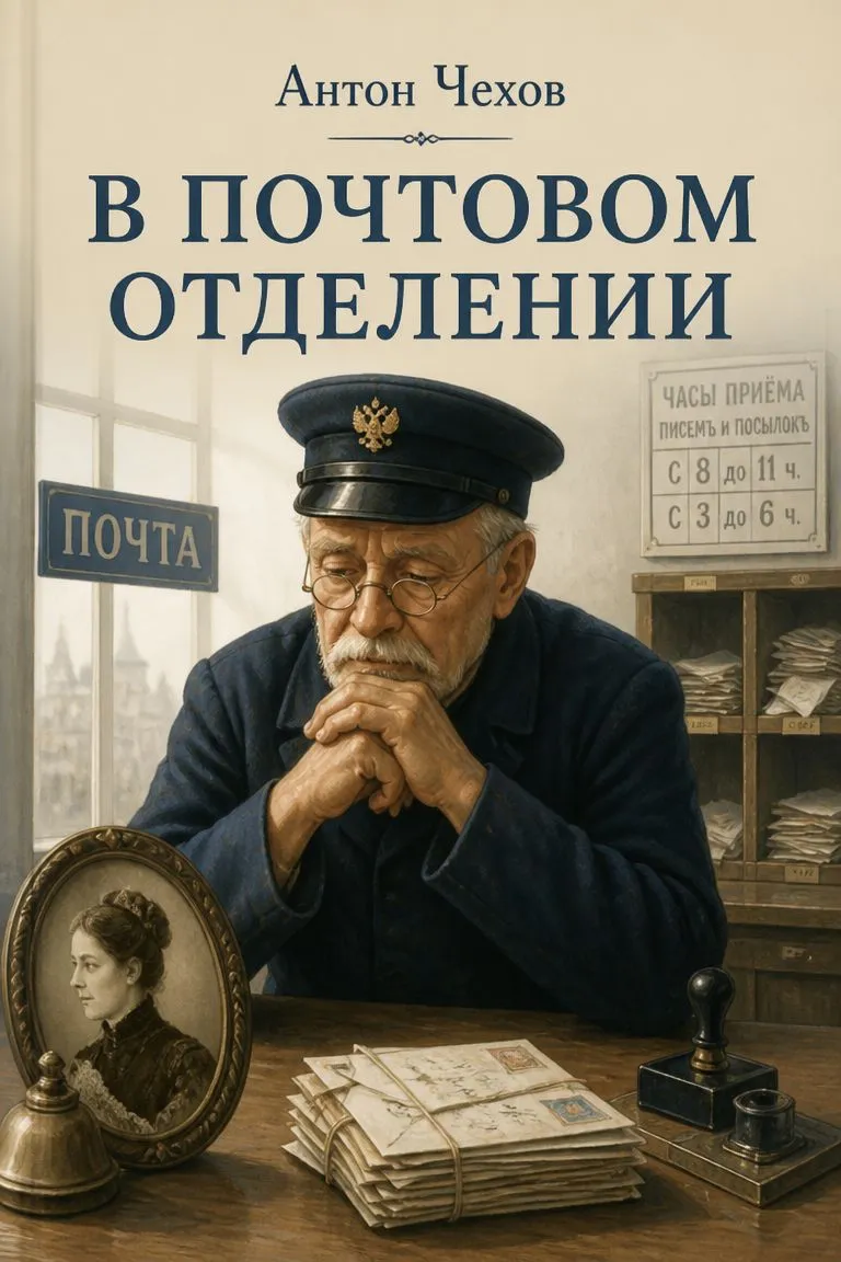 В почтовом отделении — обложка книги