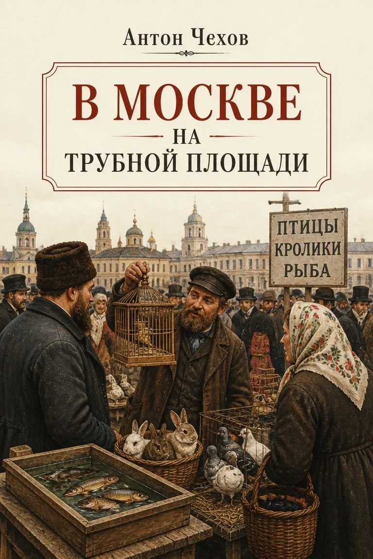 В Москве на Трубной площади — обложка книги