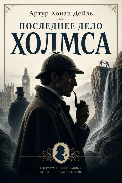 Последнее дело Холмса — обложка книги
