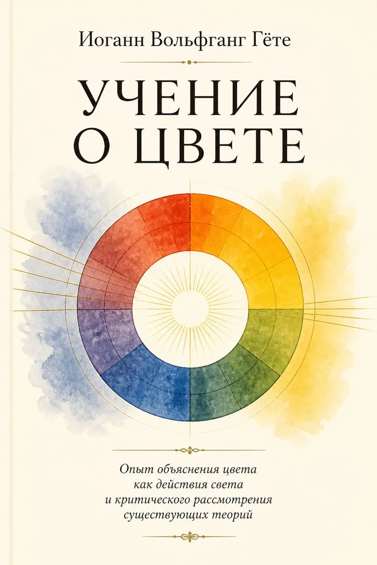 Учение о цвете — обложка книги