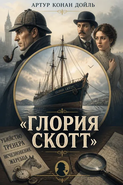«Глория Скотт» — обложка книги