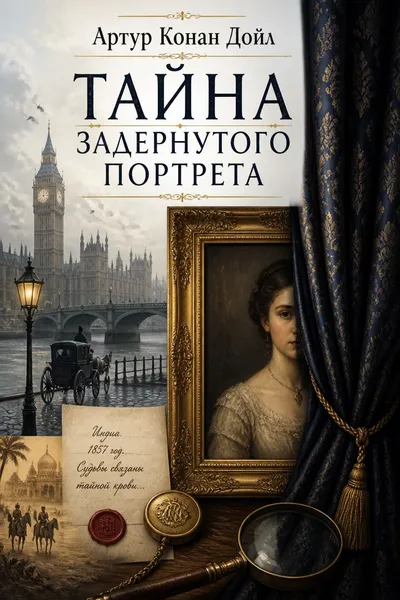 Тайна задернутого портрета — обложка книги