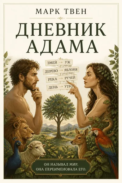 Дневник Адама — обложка книги