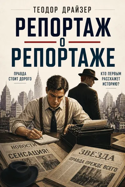 Репортаж о репортаже — обложка книги