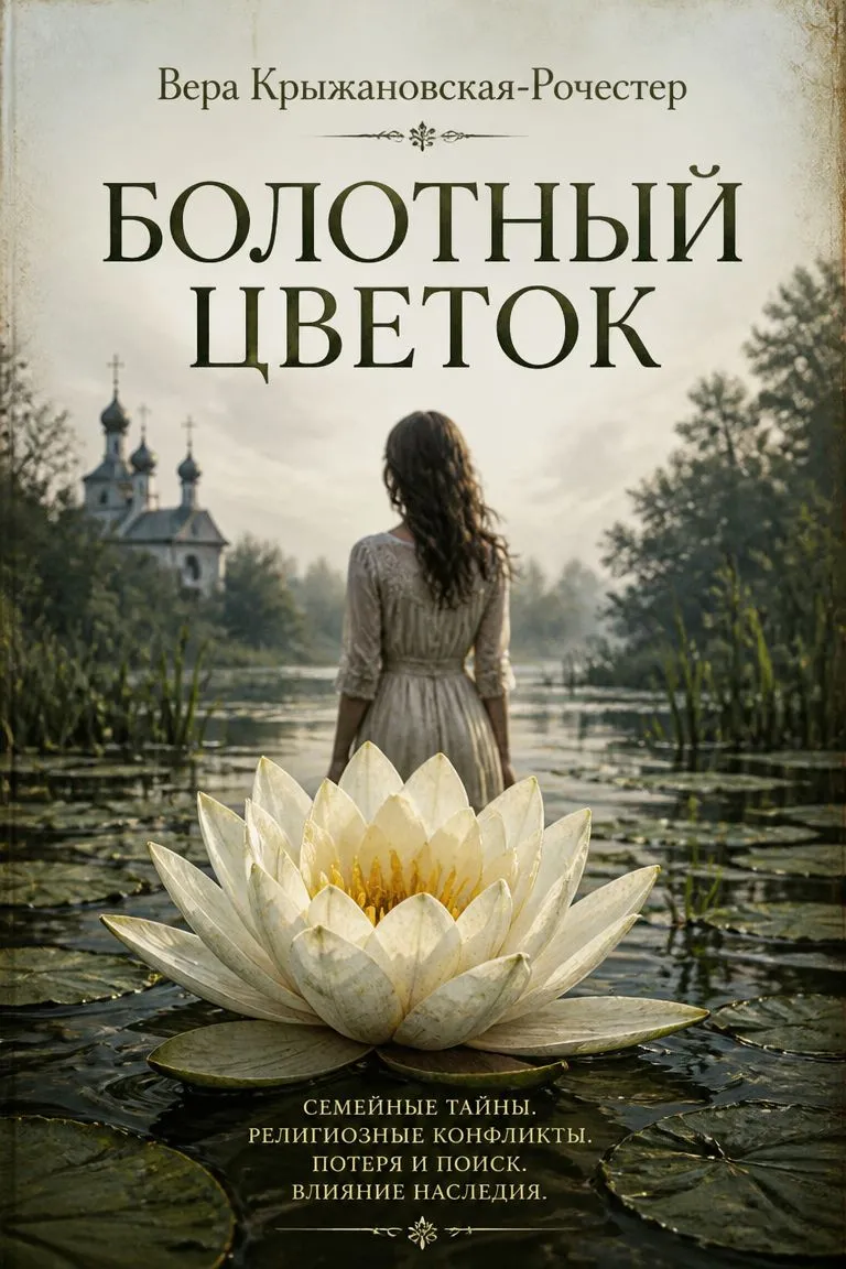 Болотный цветок — обложка книги