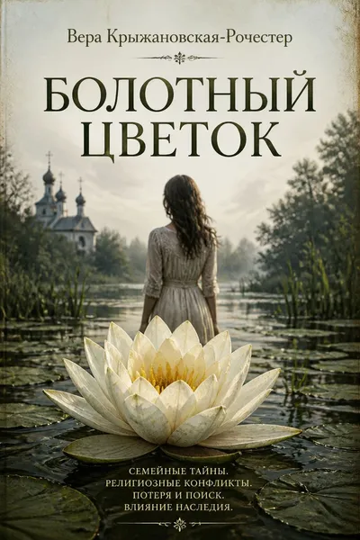 Болотный цветок — обложка книги