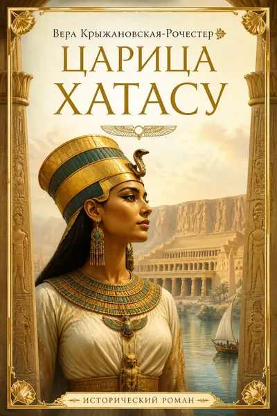 Царица Хатасу — обложка книги