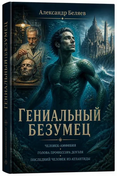 Гениальный безумец — обложка книги