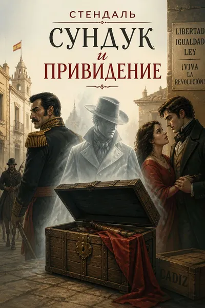 Сундук и привидение — обложка книги