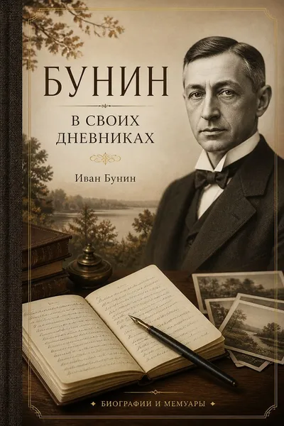 Бунин в своих дневниках — обложка книги