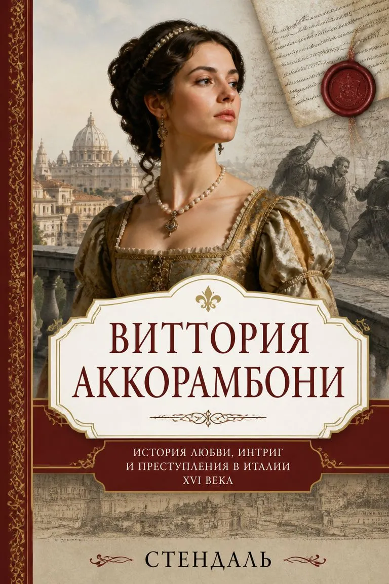 Виттория Аккорамбони — обложка книги