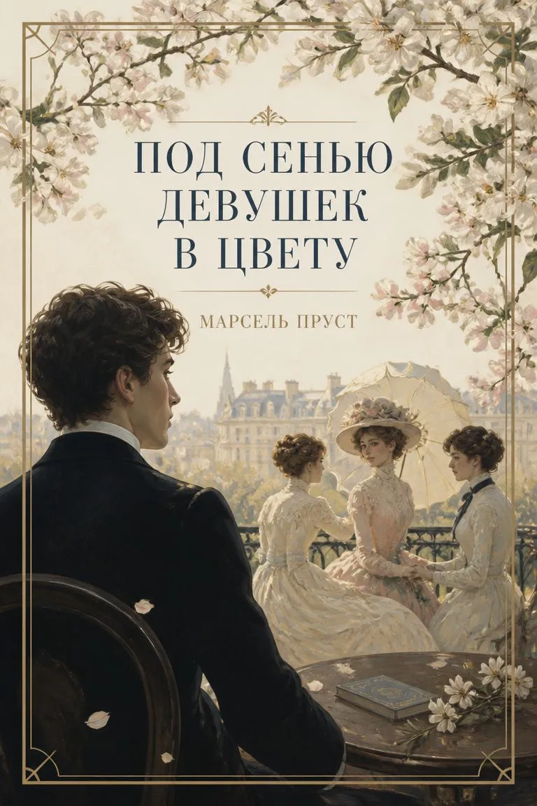 Под сенью девушек в цвету — обложка книги