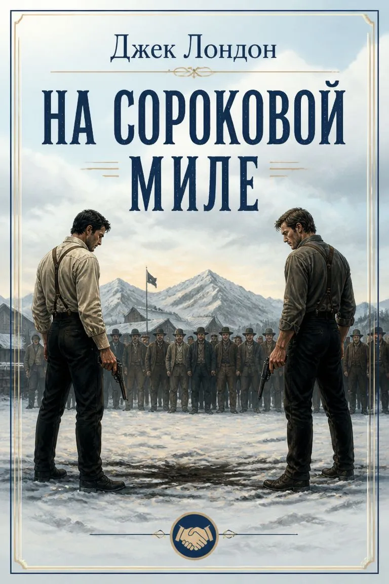 На сороковой миле — обложка книги