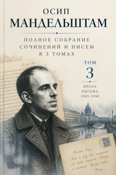 Полное собрание сочинений и писем в 3 томах. Том 3 — обложка книги