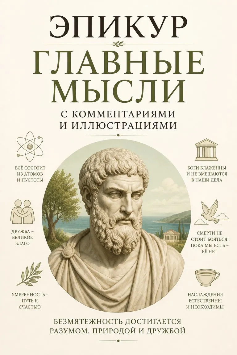 Главные мысли. С комментариями и иллюстрациями — обложка книги