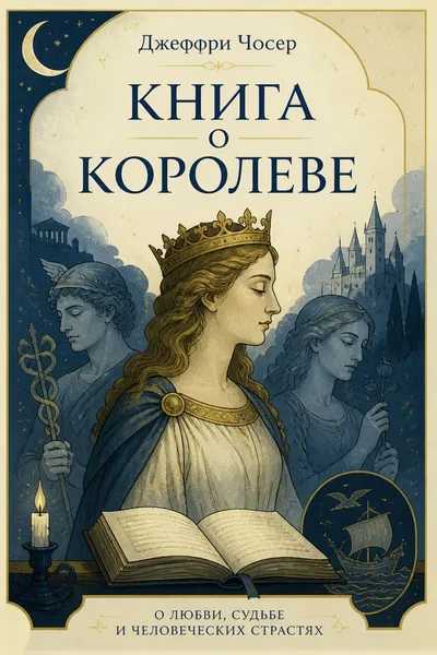 Книга о королеве — обложка книги