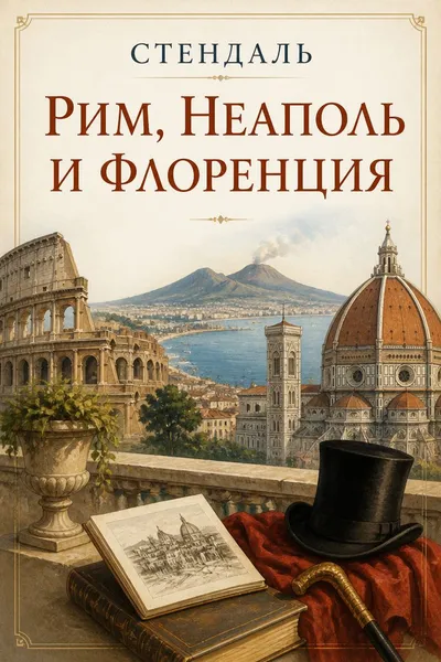 Рим, Неаполь и Флоренция — обложка книги