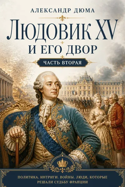 Людовик XV и его двор. Часть вторая — обложка книги