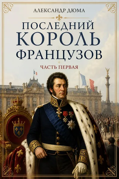 Последний король французов. Часть первая — обложка книги