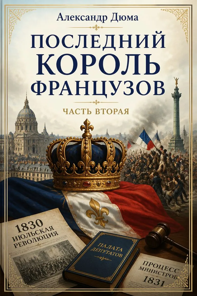 Последний король французов. Часть вторая — обложка книги
