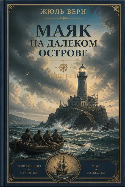 Маяк на далеком острове — обложка книги