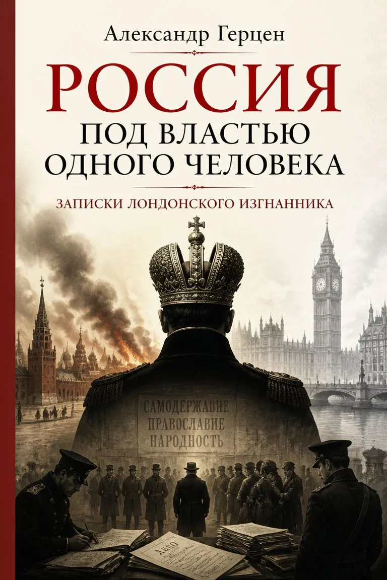 Россия под властью одного человека. Записки лондонского изгнанника — обложка книги
