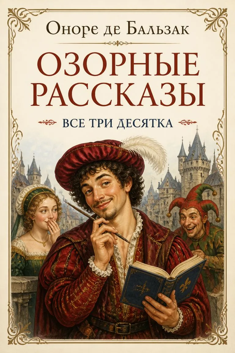 Озорные рассказы. Все три десятка — обложка книги