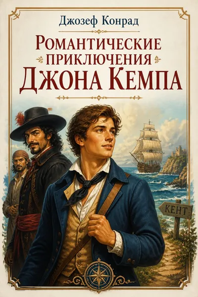 Романтические приключения Джона Кемпа — обложка книги