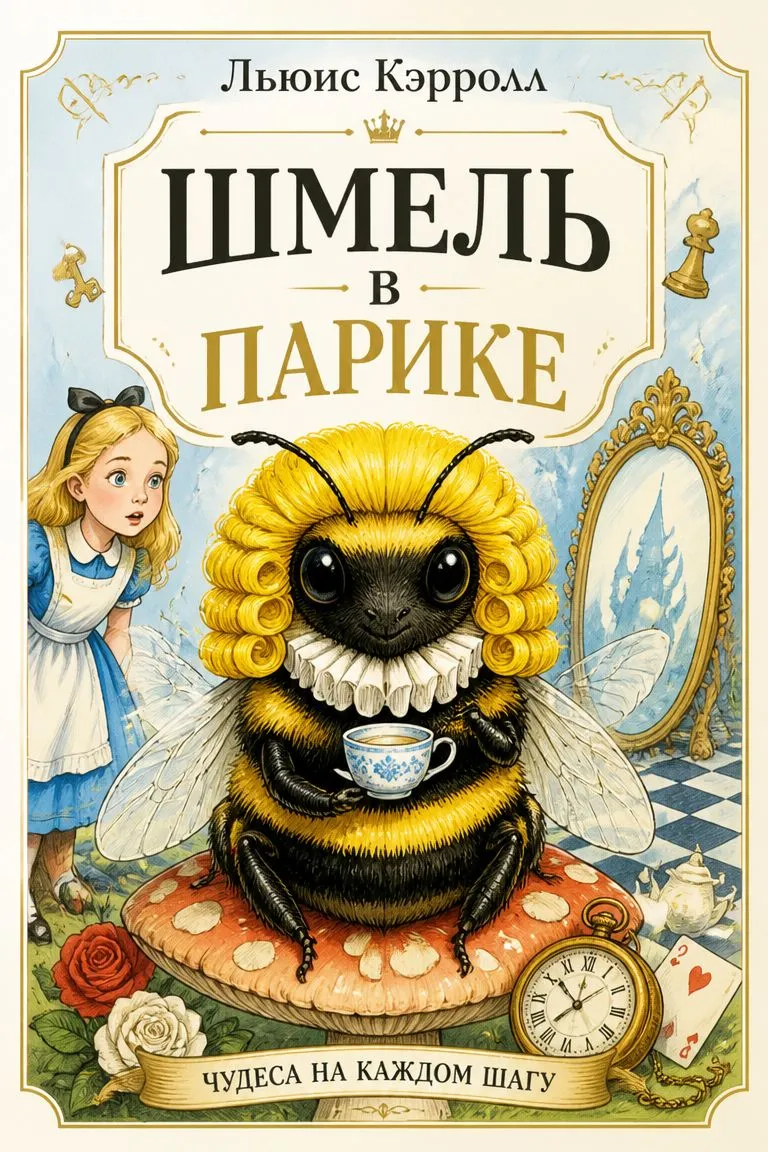 Шмель в парике — обложка книги