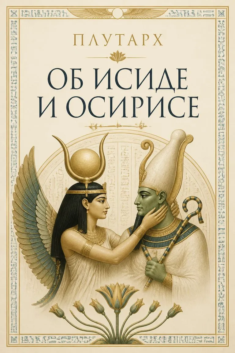 Об Исиде и Осирисе — обложка книги
