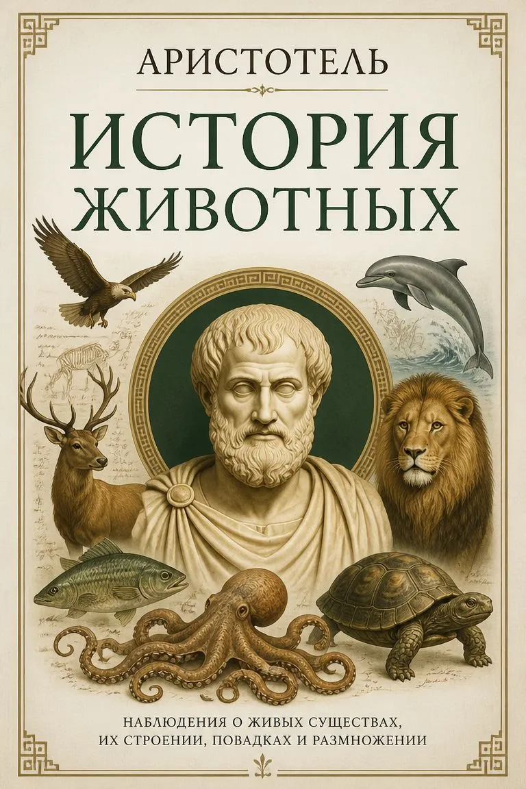 История животных — обложка книги