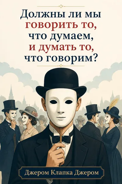 Должны ли мы говорить то, что думаем, и думать то, что говорим? — обложка книги