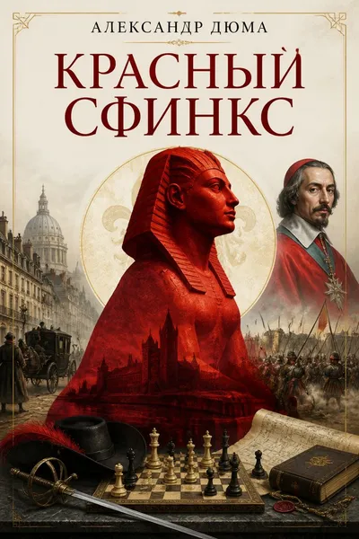 Красный сфинкс — обложка книги