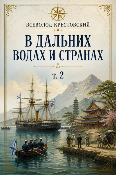 В дальних водах и странах. т. 2 — обложка книги