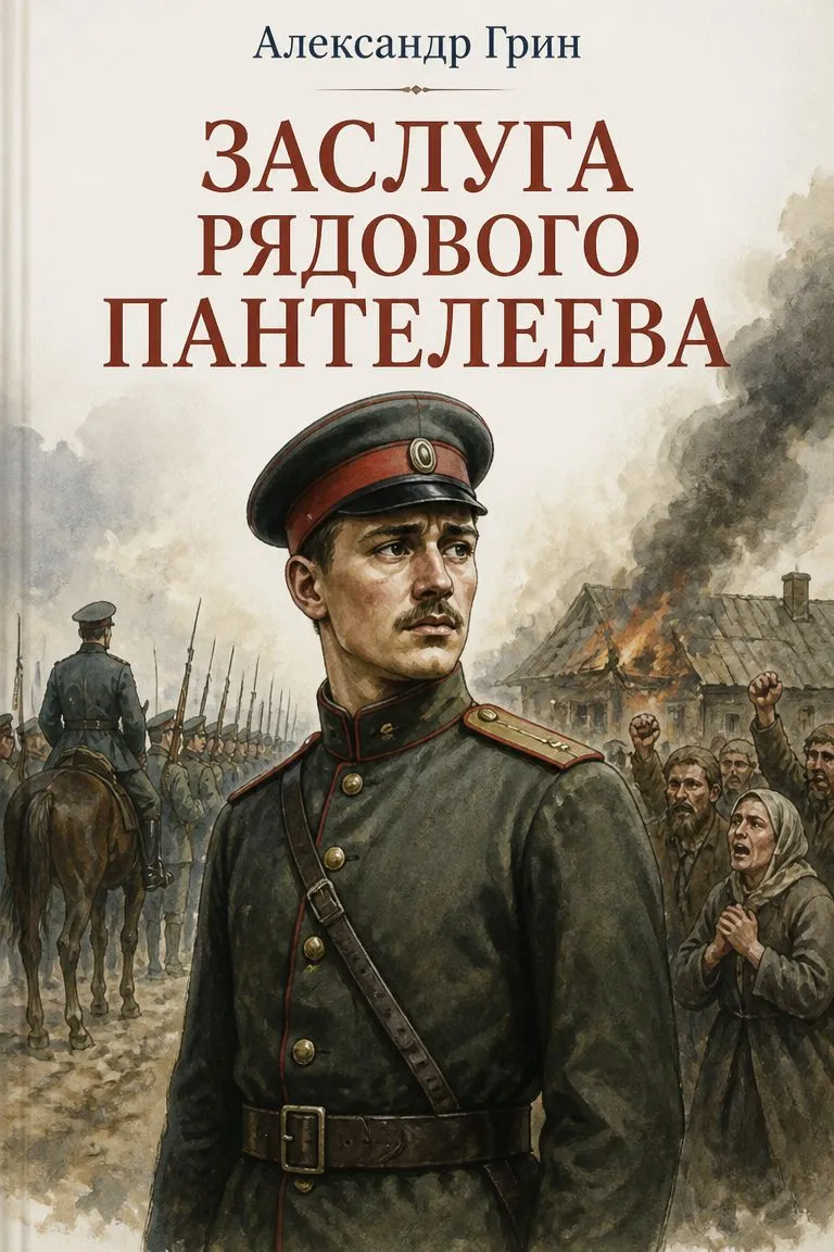 Заслуга рядового Пантелеева — обложка книги