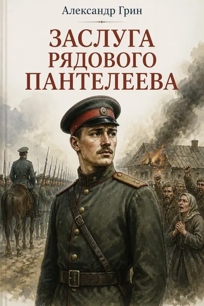 Заслуга рядового Пантелеева — обложка книги