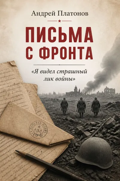 Письма с фронта. «Я видел страшный лик войны» — обложка книги