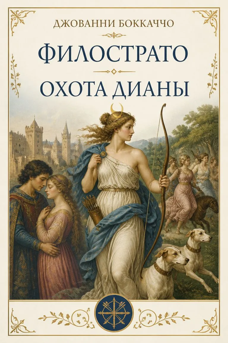 Филострато. Охота Дианы — обложка книги