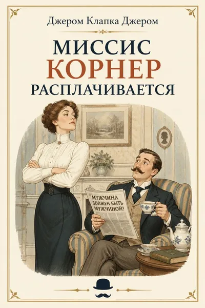 Миссис Корнер расплачивается — обложка книги