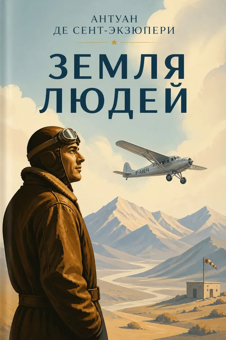 Земля людей — обложка книги