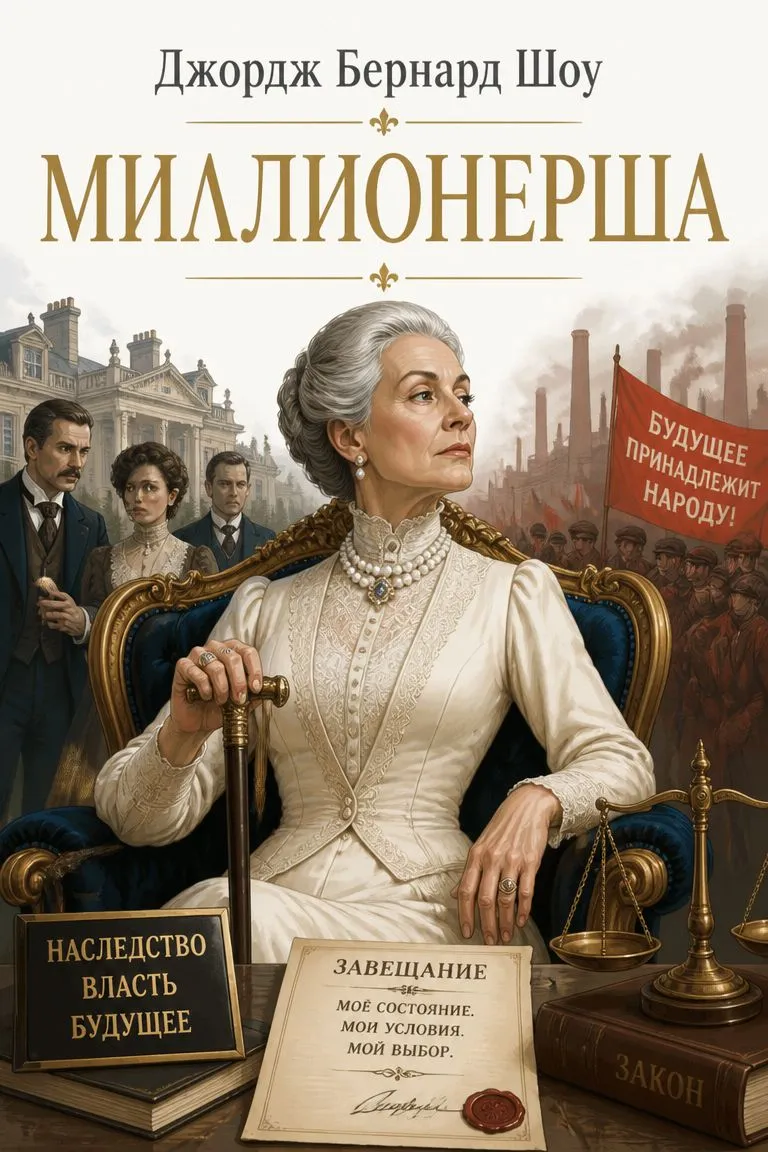 Миллионерша — обложка книги
