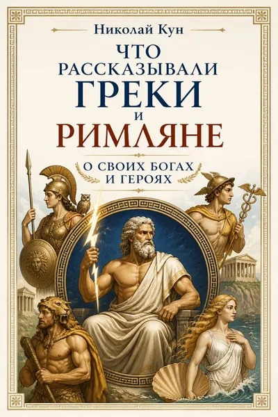 Что рассказывали греки и римляне о своих богах и героях — обложка книги