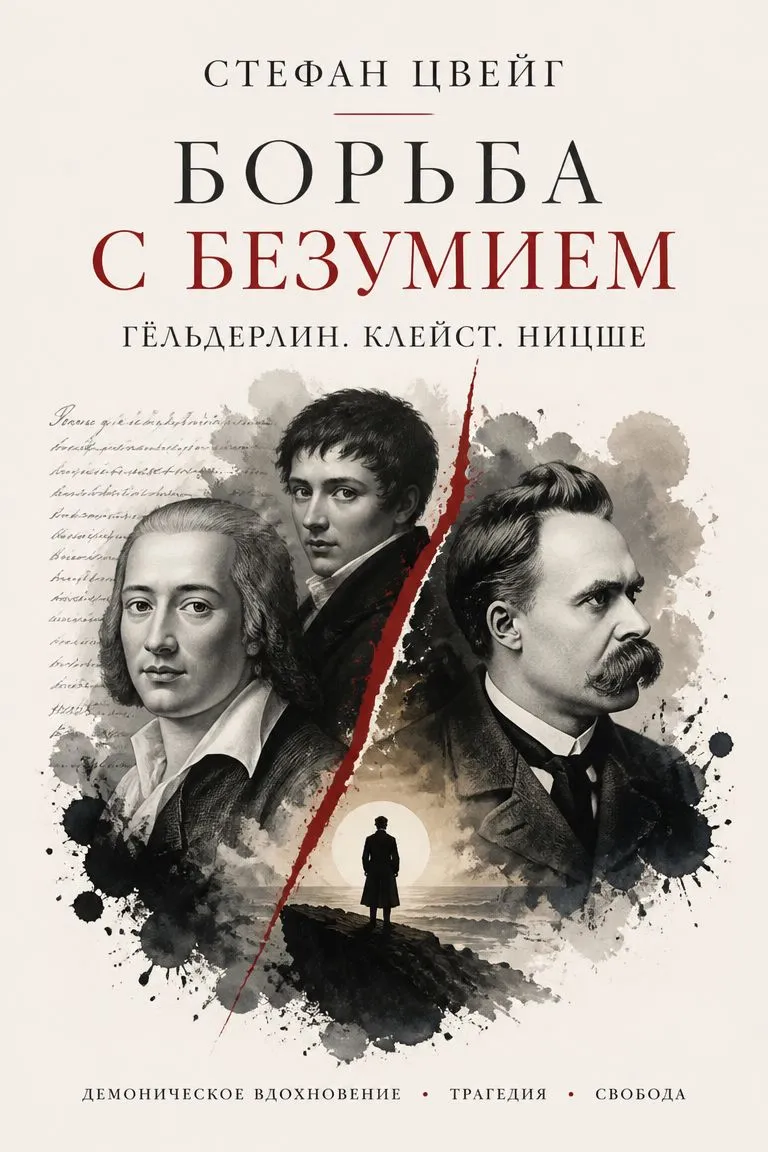 Борьба с безумием. Гёльдерлин. Клейст. Ницше — обложка книги